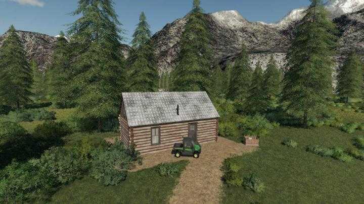 FS19 – Log Cabin (Farmhouse) V1