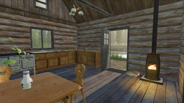 FS19 – Log Cabin (Farmhouse) V1