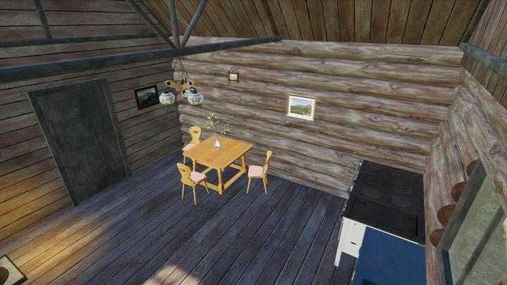 FS19 – Log Cabin (Farmhouse) V1