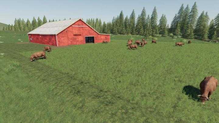 FS19 – Lone Oak Cow Husbandry V1.2