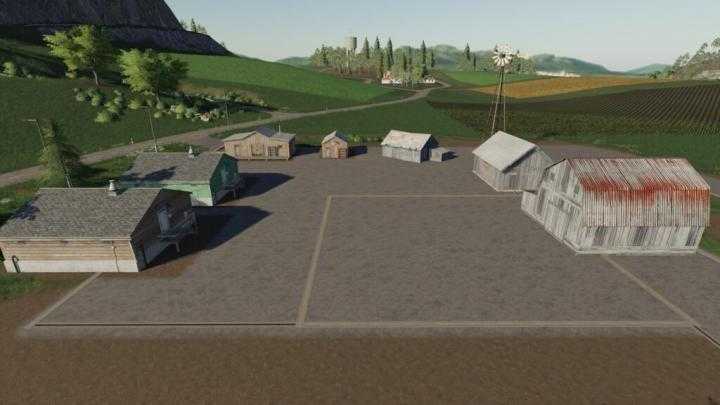 FS19 – Lone Oak Decorations Pack V1