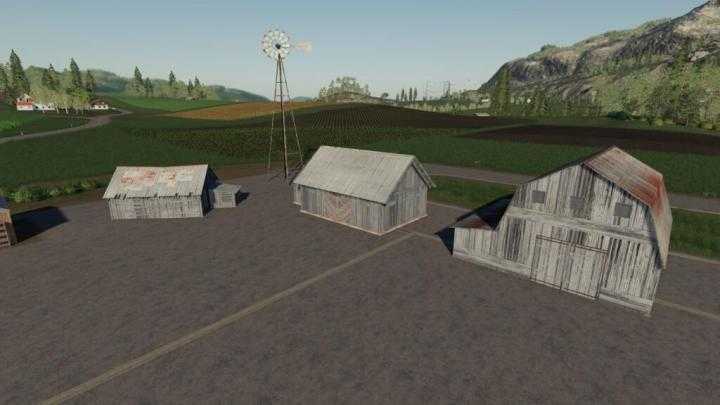 FS19 – Lone Oak Decorations Pack V1