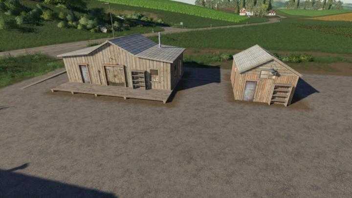 FS19 – Lone Oak Decorations Pack V1