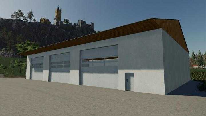 FS19 – Machine Hall Pack V1