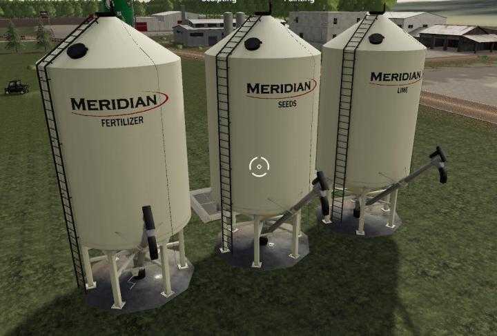 Meridian Seed/Fert/Lime Silos V1.0 FS19