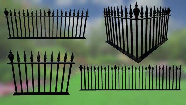 FS19 – Metal Fences Pack V1