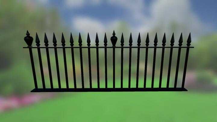 FS19 – Metal Fences Pack V1