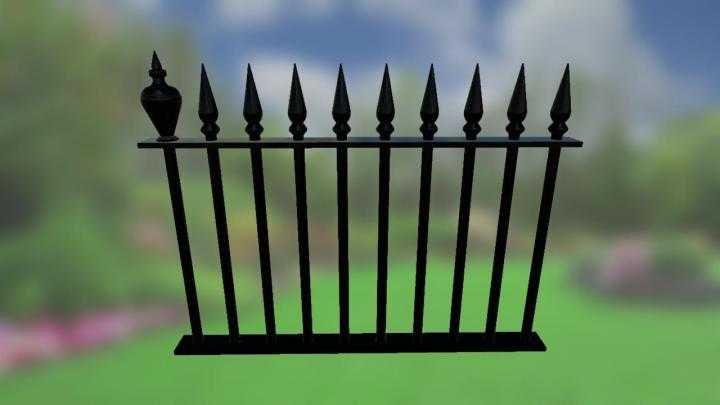 FS19 – Metal Fences Pack V1