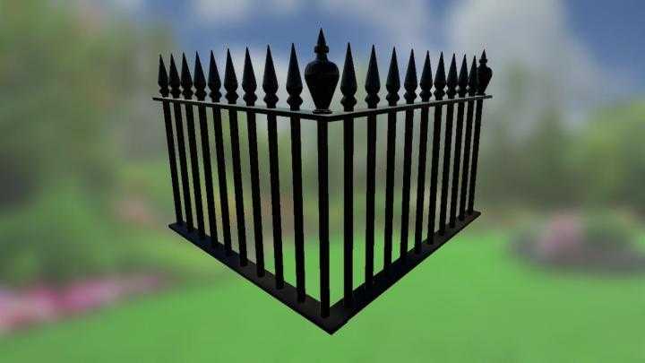 FS19 – Metal Fences Pack V1