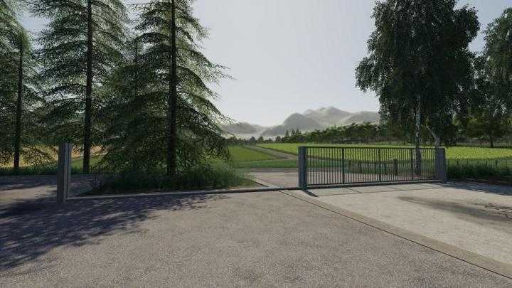 FS19 – Metal Gates Prefab V1