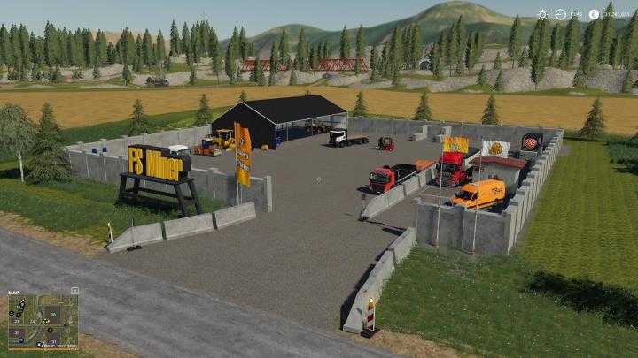 Mining And Construction Deco Pack V1.0 FS19