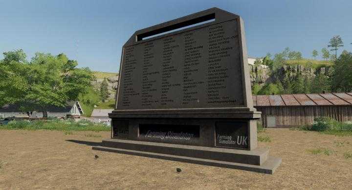 FS19 – Monument V1