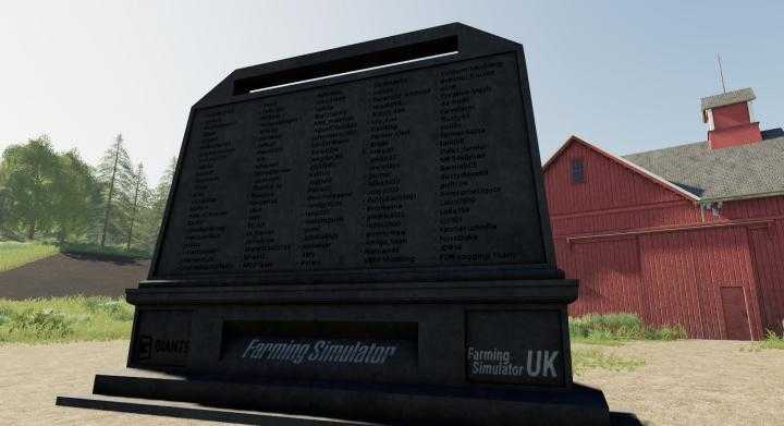 FS19 – Monument V1