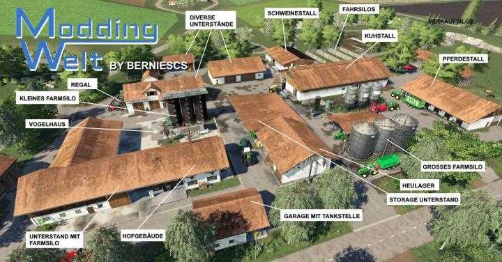 FS19 – Mw Placeable Yard Pack V1.3 Final