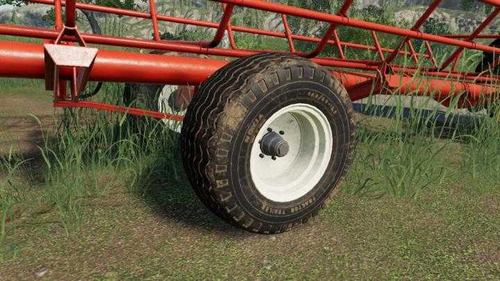 FS19 – Nokia Tractor Trailer Balloon Tires (Prefab) V1