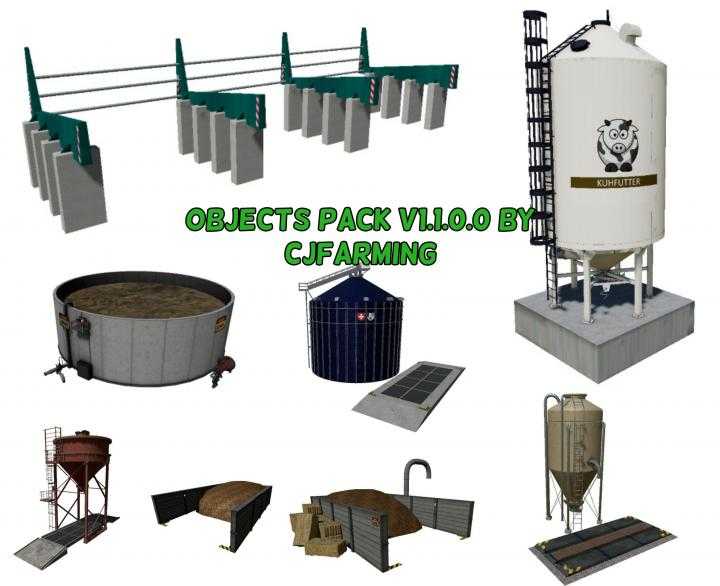 FS19 – Objects Pack V1.1