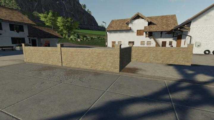 FS19 – Old Brick Wall V1