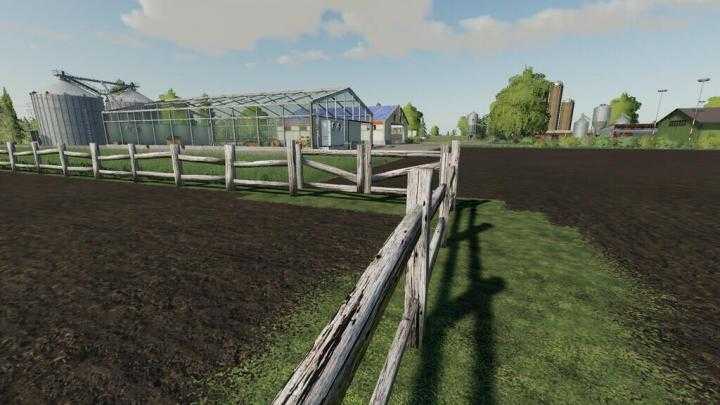 FS19 – Old Fence With Gate V1.0.0.1