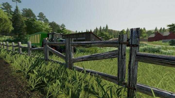 FS19 – Old Fence With Gate V1.0.0.1