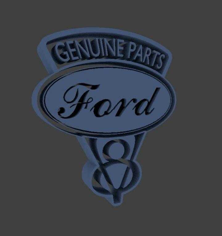 FS19 – Old Ford Sign V1