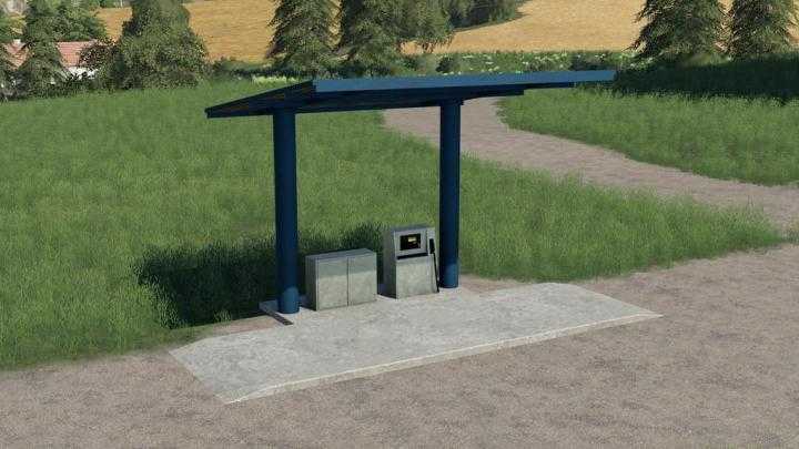 FS19 – Old Fuel Station V1