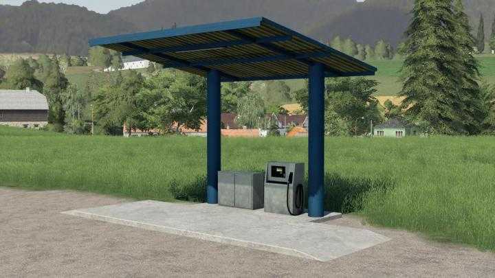 FS19 – Old Fuel Station V1