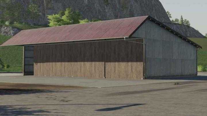 FS19 – Old Mashinery Shed V1