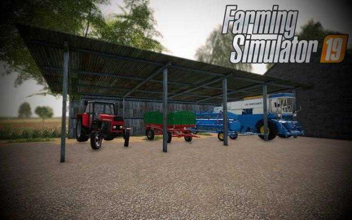 FS19 – Old Shed Placeable V1