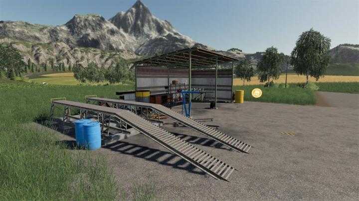 FS19 – Old Shed With Workshop Trigger V1