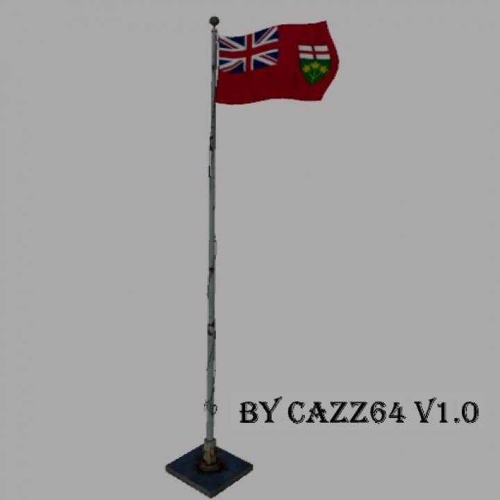 FS19 – Ontario Flag V1