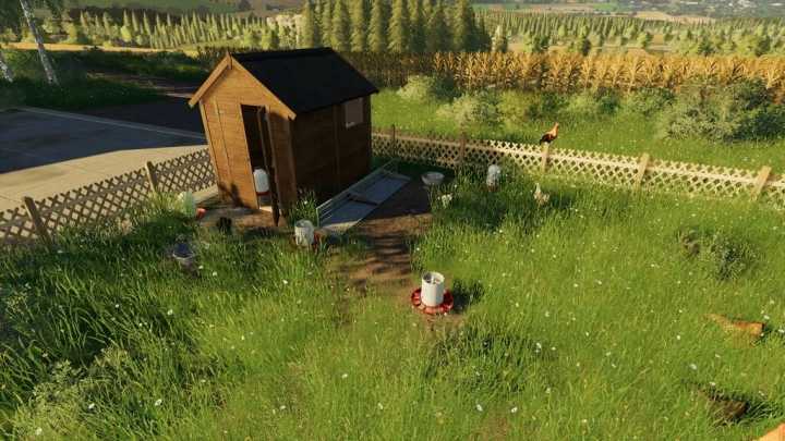 Open Chicken Coop V1.1.0.1 FS19