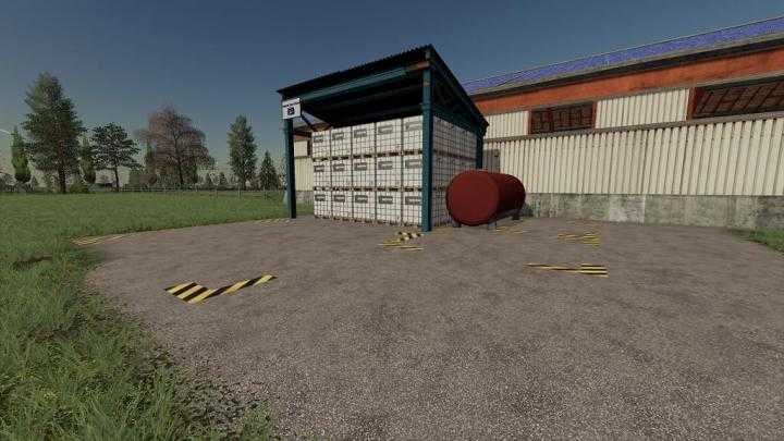 FS19 – Palett Storage Pack V1.0.0.1