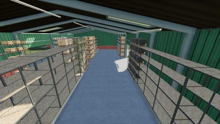 Pallets High Shelf Storage V1.0.0.3 FS19