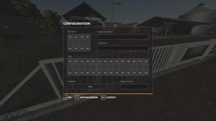 FS19 – Personalize Farm Gates V1