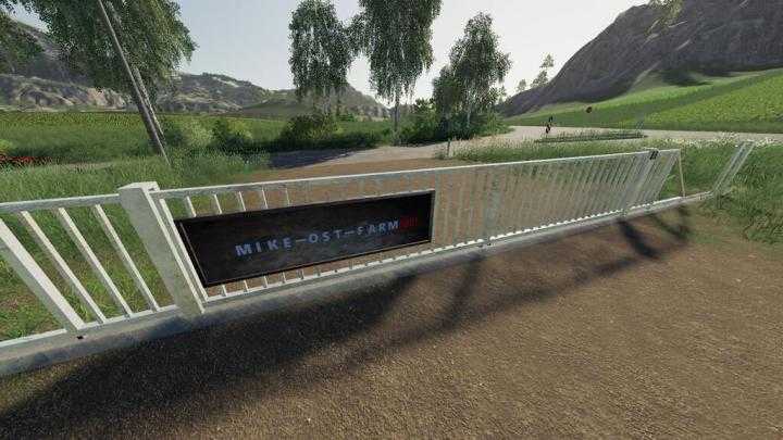 FS19 – Personalize Farm Gates V1