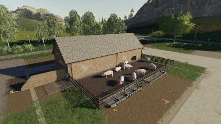 FS19 – Pigsty And Chicken Coop V1.0.1.0