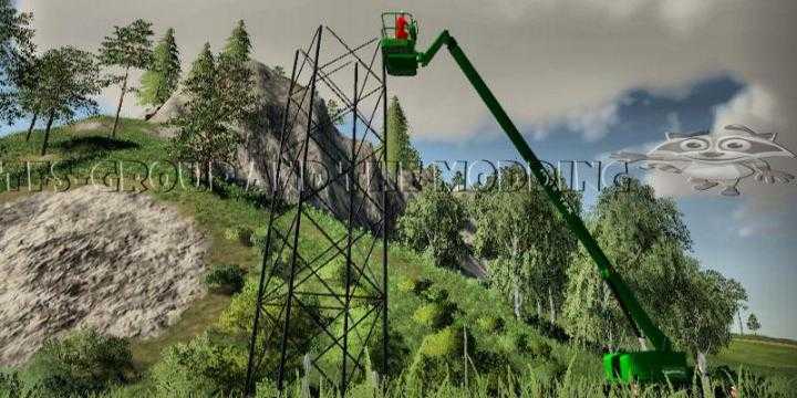 FS19 – Pilone Haute Tension En Construction V1