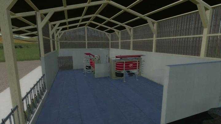 FS19 – Placeable 100 Cow Stall V1