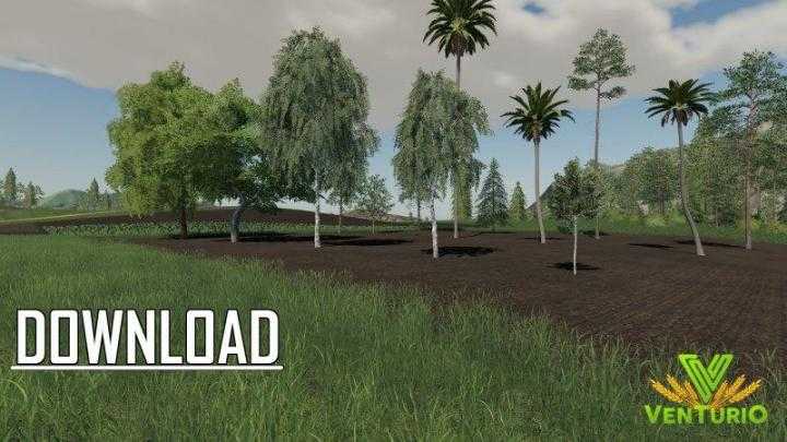 FS19 – Placeable 16 Trees V1