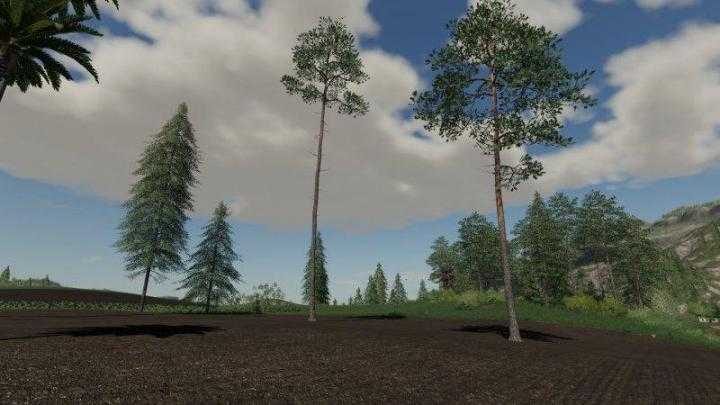 FS19 – Placeable 16 Trees V1