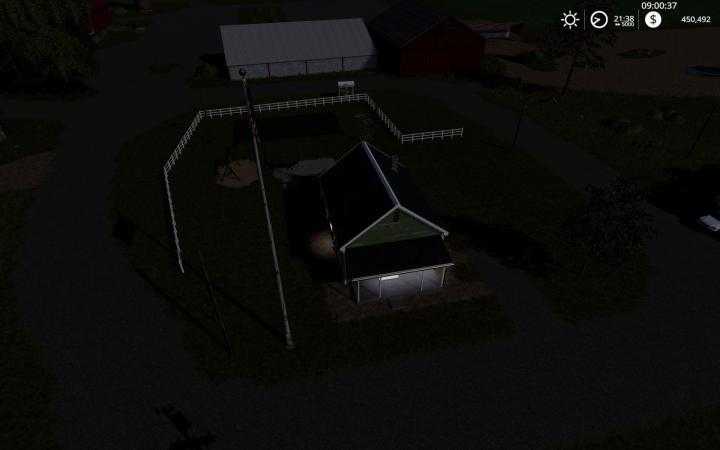 FS19 – Placeable 2 Bedroom House With Sleep Trigger V1