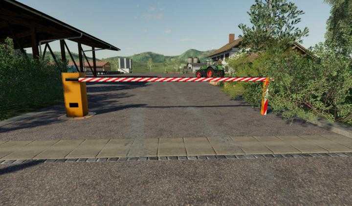 FS19 – Placeable Automatic Barrier V1