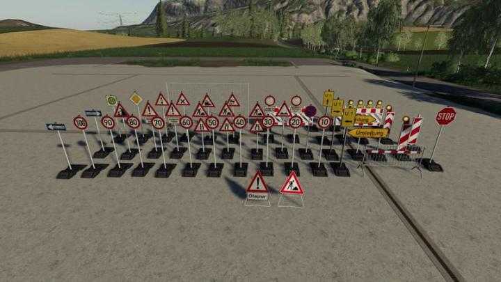 FS19 – Placeable Barrier Pack V4