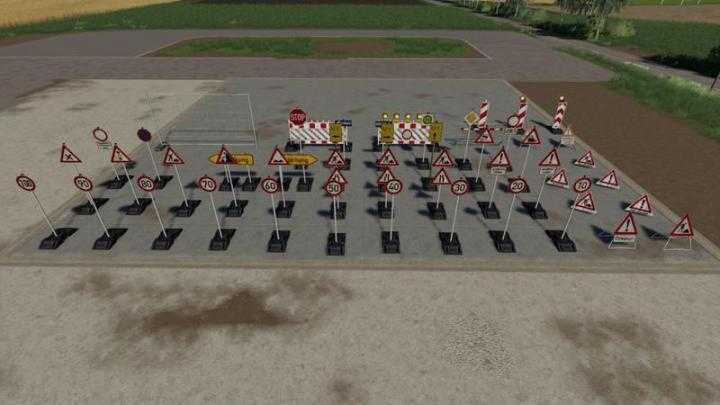 FS19 – Placeable Barrier Pack V4