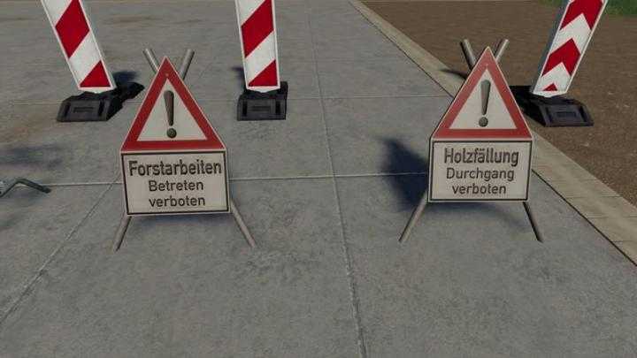 FS19 – Placeable Barrier Pack V4