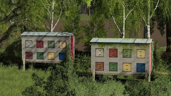 FS19 – Placeable Bee House V1