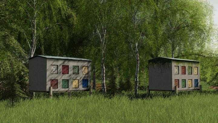 FS19 – Placeable Bee House V1