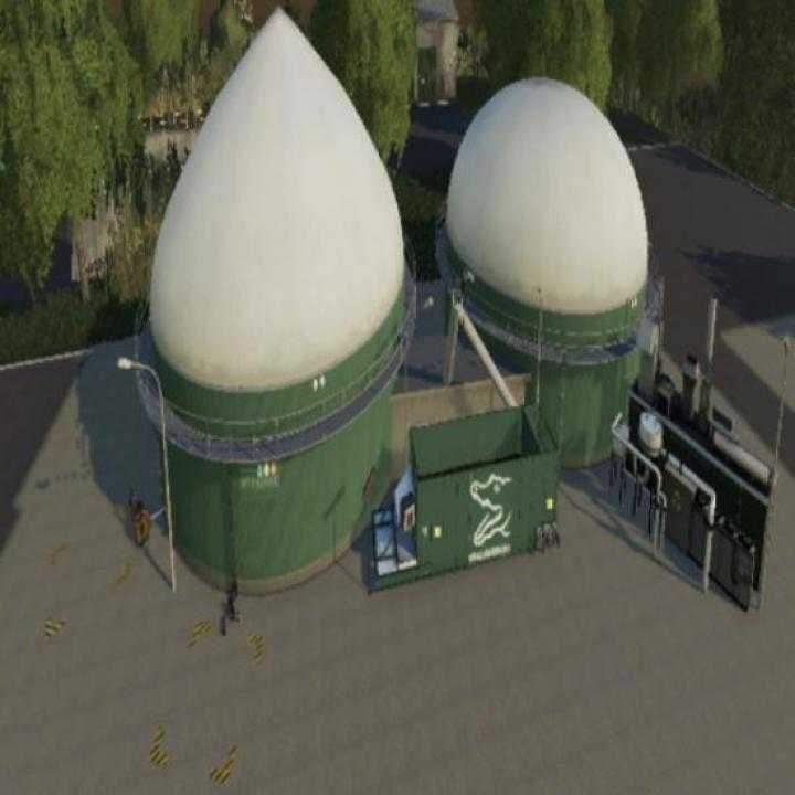 FS19 – Placeable Biogas Plant