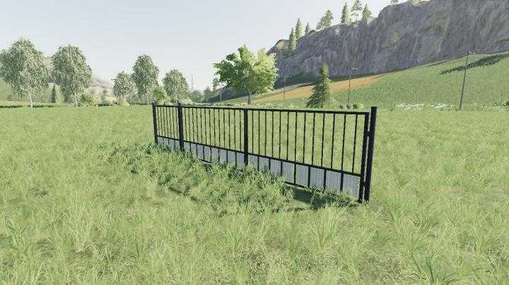 FS19 – Placeable Black Gate V1