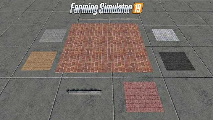 FS19 – Placeable Brick Pack V1